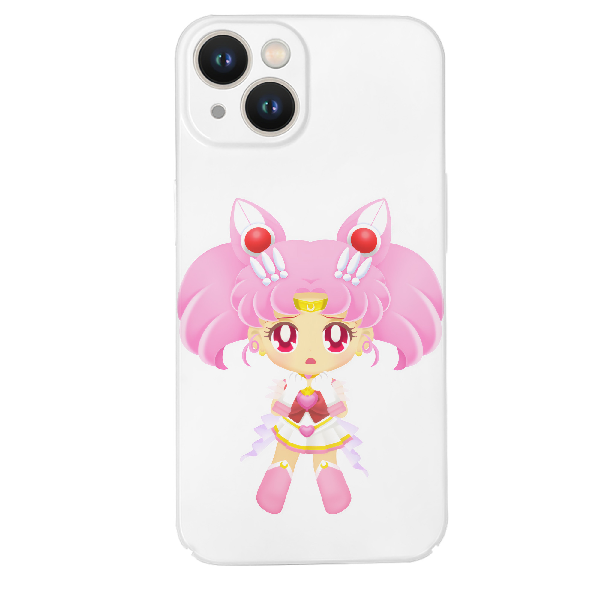 （画像用） 美少女戦士セーラームーン ちびうさ Sailor Moon Chibiusa Tsukino Usagi Small Lady Serenity 【iPhone 14シリーズ対応】ハードケース